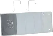 Garneck Hanging Books Bag Oxford Cloth Organizer for Office Home Multi Storage for Newspapers Books Space Saving Design Easy Installation Versatile Use Schools Offices