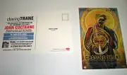 john coltrane POSTCARDS lot chasing trane cards band album art postcard post F
