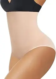 [Werena] Tummy Control Shapewear Panties for Women High Waisted Body Shaper Slimming Shapewear Underwear Girdle Panty