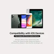 Spigen 1m MFI USB-C to Lightning Cable, Genuine SPIGEN DuraSync C10CL DuraSync MFI 1M Cable 2 PCS for iPad iPhone Universal