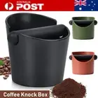 Coffee Knock Box Espresso Dump Bin For Coffee Grounds with Removable Knock Bar