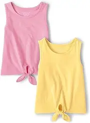 [The Children's Place] Toddler Girls Sleeveless Tie Front Tank Top