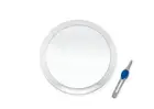 Magnifying Mirror 8X Large 10 Inch 3 Suction Cup Precision Tweezers Eye Make Up