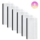 For ILIFE V3x Robot Vacuum Replacement Filter Set 6 Pieces Easy Install