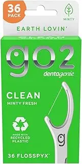GO2 Dentagenie Fine Tight Teeth Flosspyx (Pack of 36)