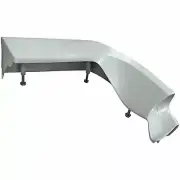 1969 Mustang Fastback Quarter Panel Extension To Trunk Right Side Cast Metal