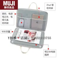 在飛比找Yahoo!奇摩拍賣優惠-筆電包 MUJI無印良品筆記本電腦包14寸15.6小米華為戴