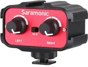 Saramonic SR-AX100 Passive 2- Channel Audio Adapter for DSLR Cameras