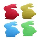 Rabbit Cloth Placemat Dining Mat Home Kitchen Easter Table Mat Rest