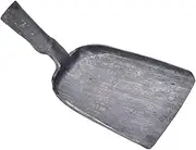 Holibanna Ergonomic Ash Shovel Handle Holes Metal Dustpan for Coal Stove Fireplace Home Use
