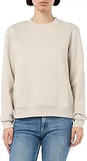 [Calvin Klein] Women's Institutional Graphic Crewneck Pullover Sweatshirt