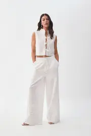 Cloud Embroidered Pant