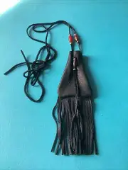 Leather Medicine, Crystal, Metaphysical Bag.