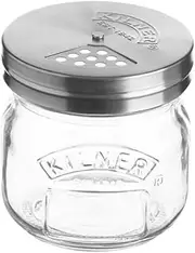 [Kilner] 38-2056-00 Storage Jar with Shaker Lid, 250ml, Clear 01675