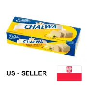 Chalwa Krolewska,Халва Halva Vanilla Flavor Wedel, 250G/8.8oz Made in Poland