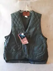 Outback Trading Co. Large Green CoolMax Inner Layer DUPONT Hunting Fishing Vest