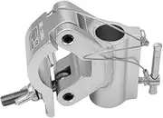 EUROLITE TPTV-1 Bracket Silver | Mounting Bracket with TV Pin Holder (28 mm), Maximum Load WLL 250 kg