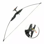 Straight Pull Bow 55" 30/40Lbs with Bow Sight Nylon Resin Riser Recurve Bow Kit
