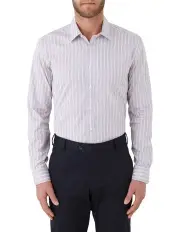 [Gibson] Flame Slim Fit Shirt in Pink