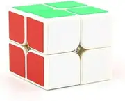 HUIJINCHAOSHI Game Cube, ABS Environmental Material, Second-Order Third-Order Square Fourth-Order Fifth-Order Sticker Solid Color Puzzle Toy Handheld Games ( Color : 2 )