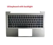 M21668-001 New For HP Probook 640 G8 Palmrest Keyboard Bezel Cover Backlit