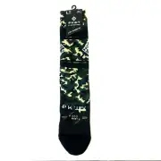 PKWY By Dwyane Wade Mens Classic Fit Crew Socks Large 6-12 Camouflage Multicolor