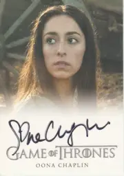 Oona Castilla Chaplin Autograph Game of Thrones James Bond the Hour