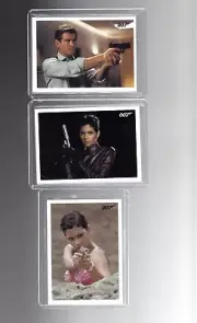 James Bond Archives final edition P1 & P2 & P3 Binder Exlusive promo cards
