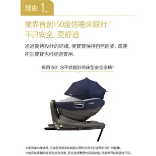 現貨 Combi Nexturn ISOFIX EG 懷抱式床型汽座｜0-4歲｜汽車安全座椅｜原廠公司貨