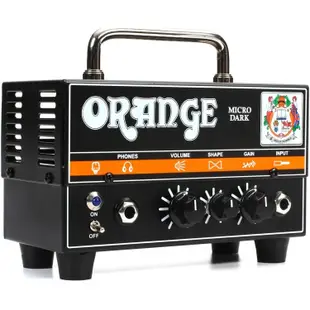 【搖滾玩家樂器】全新 免運 ORANGE Micro Dark 真空管 20 瓦 迷你 音箱頭 20w 小頭