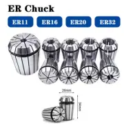 ER11 ER16 ER25 ER32 ER40 3/4/6/8mm Spring Collet Chuck For CNC Engraving Machine