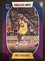 2020 NBA Hoops Eric Paschall Purple Parallel SP #68 Pack Fresh