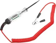 GARVALON Electric Tester Digital Circuit Tester for Automotive Repairs Detection Safety Compliant Range Intuitive Display for Accurate Voltage Monitoring