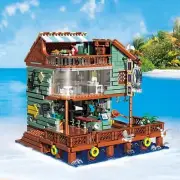 Sea Room Villa Building Blocks House Set