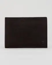 [Rip Curl] Rip Curl Men's K-Roo Rfid Slim Leather Wallet in Black One Size Black
