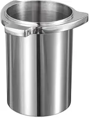 53.4mm Dosing Cup, Pavant 304 Stainless Steel Espresso Dosing Cup with Grinder Trigger Button Fits Breville Barista Express and 54mm Breville Portafilters