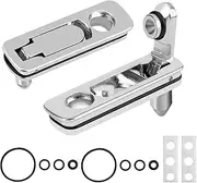 Jortmrd Set of 2 Accessories for Zippo Lighters, Seal for Insert, Replacement Parts with Cotton Felt Pad, Metal Accessory Set Against Evaporation for Lighter Insert Replacement Parts