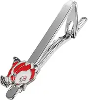 [Generic] Men's Christmas Tie Clip Santa Claus Alloy Tie Pin Unique Necktie Clip for Men Festive Suit Accessory