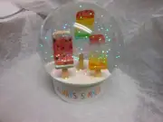 Always Summer Ice Pops Glitter Snow Globe 4 1/4" H