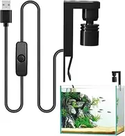 Planted Aquarium Light,USB Aquarium Spotlight Small Fish Light | Moving Lamp with Waterproof Lampshade LED Fish Tank Accessories for & Coral