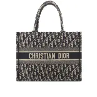 在飛比找博客來優惠-DIOR 經典Oblique Book Tote 帆布老花購