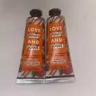 X2 Love Beauty & Planet Black Tea Kombucha and Red Ginger Zing Hand Lotion 1 Oz