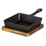 Wooden Trivet Cast Iron Skillet Frying Pan Cookware