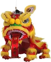 Generic Portable Lion Dance Marionette, Unique Craft for Chinese New Year Events