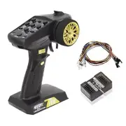 7 Channels RC Transmitter with Receiver Built-in Light Control System Golden