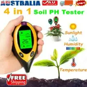 4 in 1 Soil PH Tester Moisture Sunlight Light Test Meter for Garden Farm Plant A
