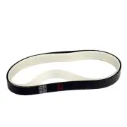 Drive Rubber Belt Sawing Machine Belt 630mm Beige White/Black Polyurethane
