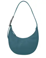 Longchamp Le Roseau Essential Small Leather Hobo Bag
