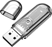 Wireless USB Adapter for Car | 5.3 Transmitter Receiver Plug and Play USB Connector | Multifunctional Auto Audio Receivers for Family, Friends, Home