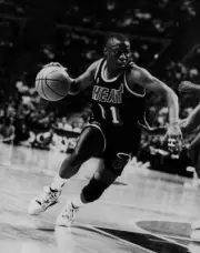 Sherman Douglas Miami Heat 1990 Old Photo